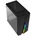 ATX полу-висока кутия Aerocool Bolt Mini RGB Черен Многоцветен