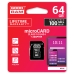 Micro-SD-Muistikortti Adapterilla GoodRam M1AA-0640R12 64 GB UHS-I Luokka 10 100 Mb/s