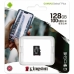 Micro SD Memory Card with Adaptor Kingston Canvas Select Plus 128 GB