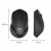 Belaidė pelė Logitech M330 SILENT PLUS Juoda 1000 dpi