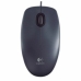 Hiir Logitech LGT-M90 USB Hall Mustvalge 1000 dpi