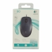 Hiiri Logitech LGT-M90 USB Harmaa Yksivärinen 1000 dpi