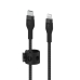 Câble USB-C vers Lightning Belkin CAA011BT2MBK Noir 2 m (1 Unité)