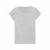 Dames-T-Shirt met Korte Mouwen 4F Grijs