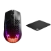 Gaming muis met led SteelSeries Aerox 3 Wireless