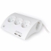 Multipresa 5 Prese con Interruttore Ewent EW3935 1,5 m 2 x USB 2,1 A 2500W Bluetooth (1,5 m)