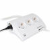 Förgreningslist 5 Tomas med Brytare Ewent EW3935 1,5 m 2 x USB 2,1 A 2500W Bluetooth (1,5 m)