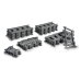 Set di Costruzioni City Tracks and Curves Lego 60205         Grigio