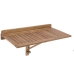 Opklapbare tafel voor balkon Nina Nina Bruin Acacia 80 x 47 x 45 cm