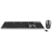 Tastiera e Mouse Ewent EW3272 Nero Qwerty in Spagnolo QWERTY