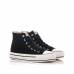 Scarpe Sportive da Donna Mustang Bigger-X Canvas Nero