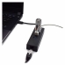 3 portowy HUB USB Ewent EW1141 Czarny USB 3.1