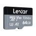 Cartão Micro SD Lexar Professional 1066x 64 GB