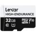 Carte Micro SD Lexar High-Endurance 32 GB