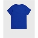 Camisola de Manga Curta Infantil Champion Crewneck Azul