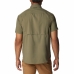 Heren-T-Shirt met Korte Mouwen Columbia Silver Ridge™ Utility Olijf