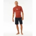 Miesten T-paita Rip Curl Waves Upf Ruskea