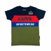 Child's Short Sleeve T-Shirt Kappa 8056M00058 Navy Blue