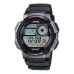 Relógio masculino Casio WORLD TIME ILLUMINATOR Preto (Ø 43 mm)