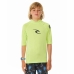 Dječje Majica Kratkih Rukava Rip Curl Wave Upf Limeta zelena