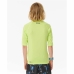 Gyermek Rövid ujjú póló Rip Curl Wave Upf Zöld Lime