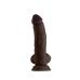 Realistic Dildo Shaft MAHOGANY