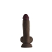 Dildo realist Shaft MAHOGANY