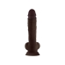 Dildo realist Shaft MAHOGANY