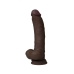 Vibrador Realista Shaft C 9.5 - MAHOGANY