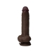 Realistični vibrator Shaft C 9.5 - MAHOGANY