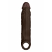 Realistični vibrator Shaft MAHOGANY