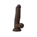 Realistični vibrator Shaft N 8.5 - MAHOGANY