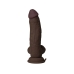 Realističen Vibrator Shaft N 8.5 - MAHOGANY