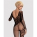 Ολόσωμο Καλσόν Bodystocking F210 (Ένα μέγεθος) Obsessive F210 S/M/L Μαύρο