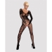 Ολόσωμο Καλσόν Bodystocking F210 (Ένα μέγεθος) Obsessive F210 S/M/L Μαύρο