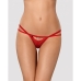 Tanga Obsessive 5901688216378 Rojo L/XL