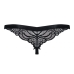 Thong Obsessive 828-THC-1 L/XL Black L/XL