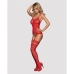 Body de cuerpo entero Obsessive F214 Rojo S/M/L