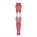 Body de cuerpo entero Obsessive N122 Rojo S/M/L