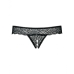 Tanga Obsessive Miamor Noir Dentelle L/XL