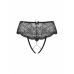 Tanga Obsessive Pearlove Negru XS/S