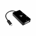 Adaptador USB C para HDMI V7 V7UC-VGADVIHDMI-BLK  Preto