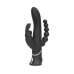 Vibrador Triple Curve Rabbit Happy Rabbit 01253 Preto