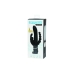 Triple Curve Kaninvibrator Happy Rabbit 01253 Svart