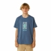 Maglia a Maniche Corte per Bambini Rip Curl Lost Island Azzurro