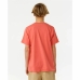 Heren-T-Shirt met Korte Mouwen Rip Curl Lost Island Oranje