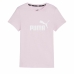 Child's Short Sleeve T-Shirt Puma Essentials