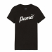 T-Shirt met Korte Mouwen voor kinderen Puma Essentials + Script