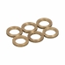 Washers EDM OV02 Oval Hinges Brass Ø 12 mm 12 x 8 x 1,5 mm