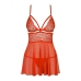 Babydoll Obsessive Vermelho XXL/XXXL